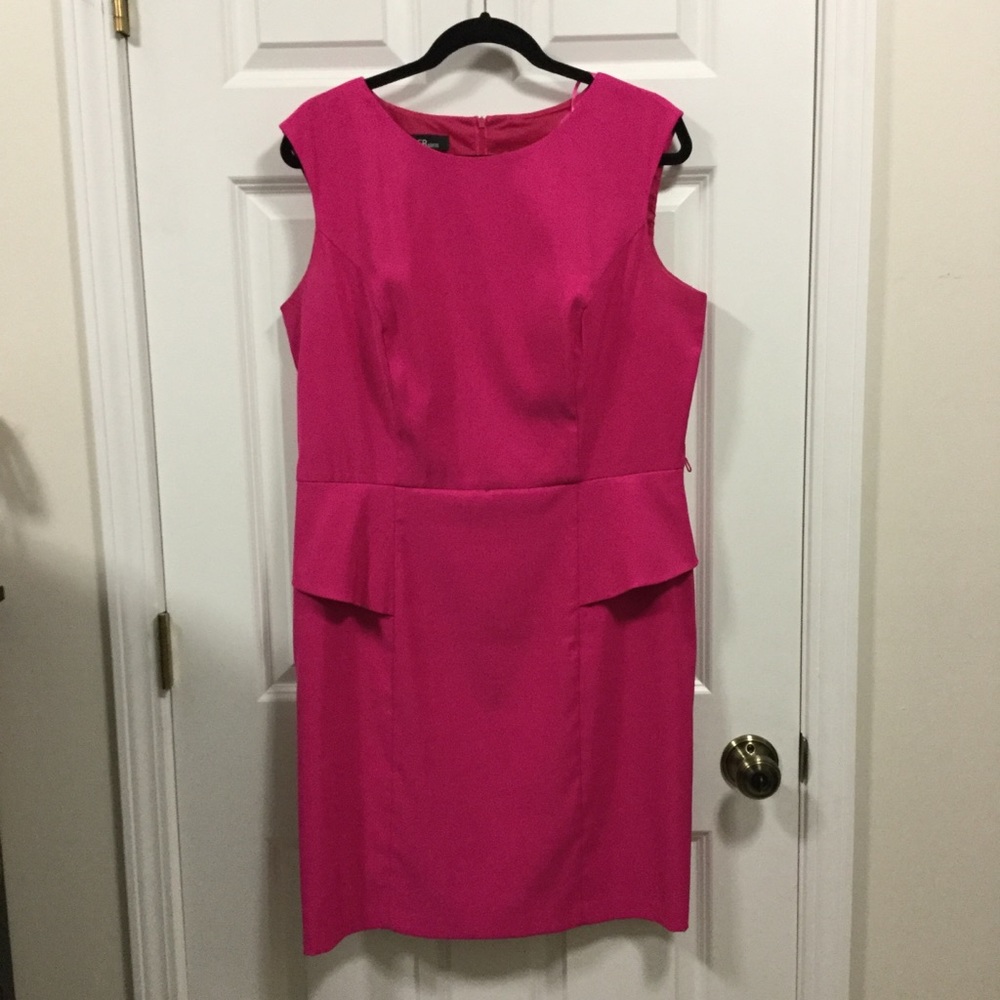 Hot Pink Shift Dress (Stretchy) 🎀BUNDLE🎀